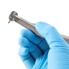 Dental LED Fibre Optic Contra Angle 1:1 Handpiece Fit NSK Ti-Max X25L Style