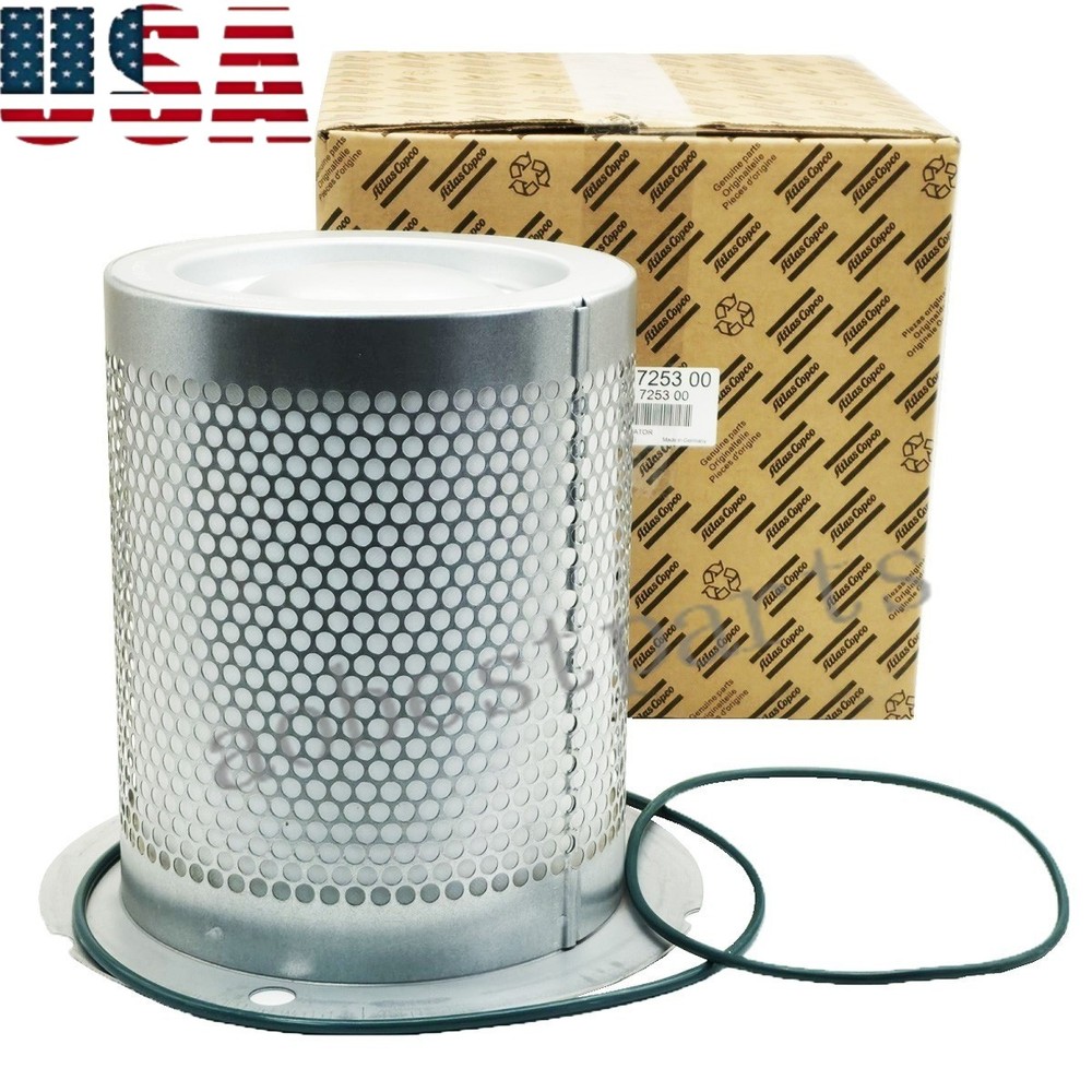 Air Oil Separator 1625-7253-00 2901-9200-40 For Atlas Copco Compressor GA55-GA90