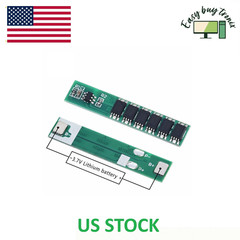 2Pcs 15A 1S 3.7V 18650 MOS Li-ion Li-ion Battery Charging BMS Protection Board