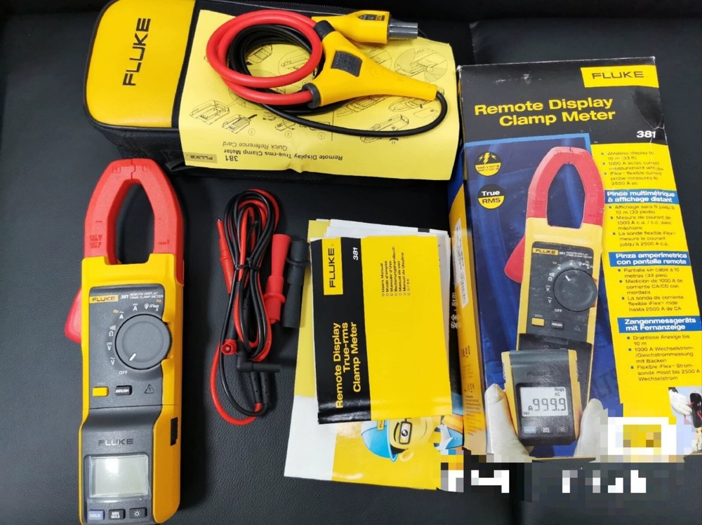 Fluke 381 Remote Display True RMS AC/DC Clamp Meter with iFlex NEW*