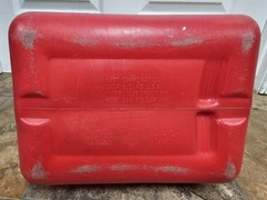 Pre-ban Rubbermaid 2.5 Gallon Vented Fuel Jug With Aftermarket Parts Very Clean