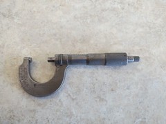 THE L.S. STARRETT CO. No. 231 MICROMETER TOOL USA MADE