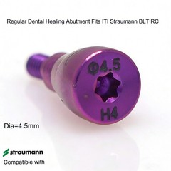 US Straumann RC/NC Platform fit ITI Dental Healing abutment healing Closure Caps