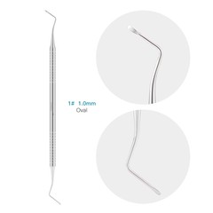 10 Style Dental Spoon Excavator Double Ended Instruments Stainless Steel Tooth