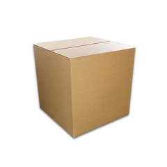 EcoSwift 1-Box 7x7x7 Corrugated Cardboard Packing Box Mailing Moving Brown
