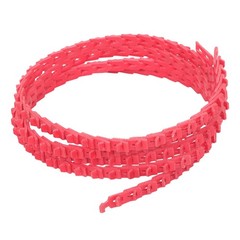 10FT Power Twist Red V Belt,1/2-Inch x 10 Feet Type A , Adjustable Link Belt