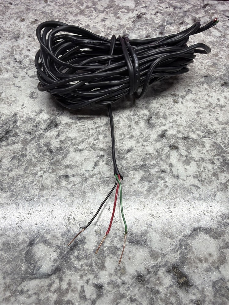 CAROL 22 Awg 22 Gauge 3 Conductor Electrical Wire SOLID COPPER! FREE SHIP! 10FT