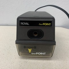 Royal Power Point Electric Pencil Sharpener Automatic Stop For Home Office