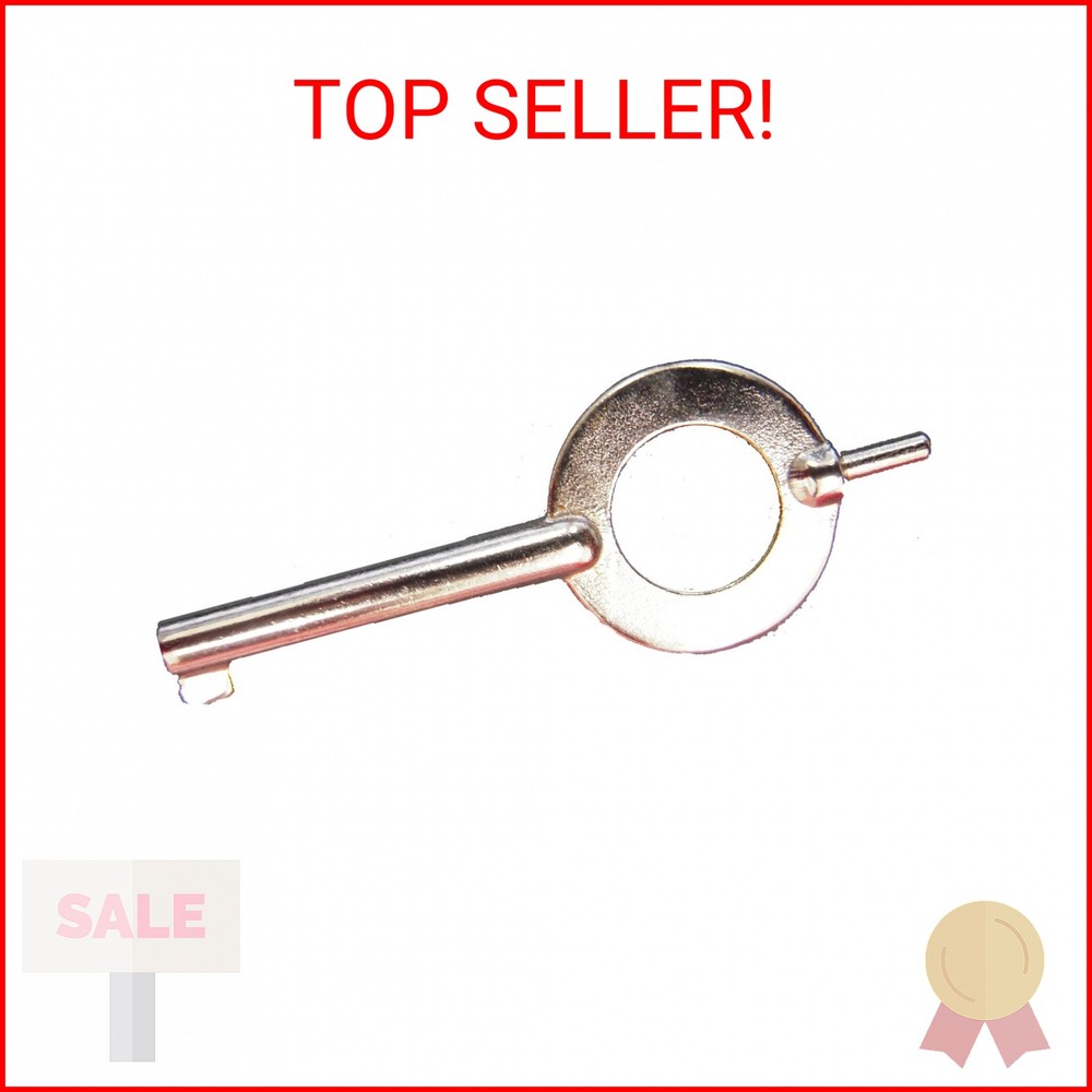 Rothco Standard Handcuff Key, Nickel Plated