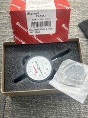 Starrett 25-141J Dial Indicator, 0 To 0.250 In, 0-50-0 311933