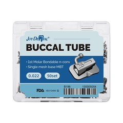 4PCS Dental Orthodontic Buccal Tube Roth .022 1st Molar Bondable Non-convertible