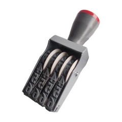 Numbering Stamp Rubber 4 digits Symbol Digit Number for Document Stationery