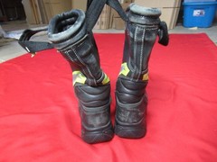 MFG 2018 Globe SIZE 7.5 W 14″ Pull on Structural FIREFIGHTER Boots FIRE