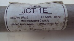 BUSS FUSE JCT-1E FUSE