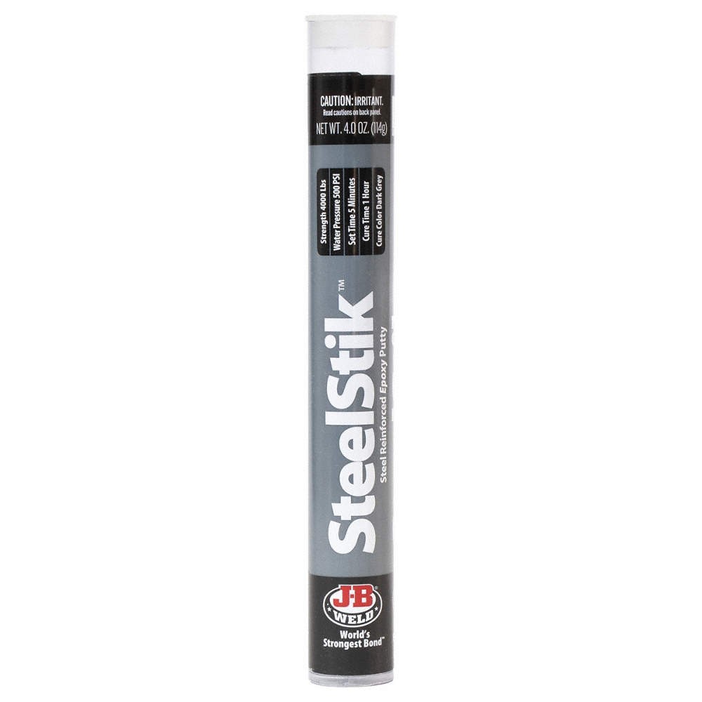 J-B WELD SteelStik Epoxy Putty 4 Oz 819T11