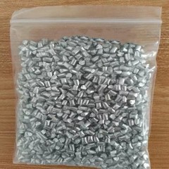 99.995% Zinc Metal Pellets 0.8-12mm Anode Electroplating High Purity Zn 1kg-50g