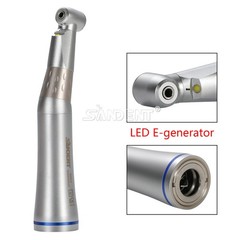 LED Electric Handpiece 1:5 1:4.2 1:1 Contra Angle Fiber Optic Dental 4H Motor US