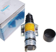 High-Performance 12V Shut Down Solenoid Compatible with Woodward Lister Petter