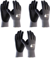 34-874 Gloves Nitrile Micro-Foam Grip Palm & Fingers – Excellent Grip and Abrasi