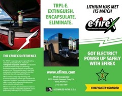 🔥eFireX Lithium Class D Fire Extinguisher Brand New 2 Liter (4lb) W/ Bracket
