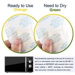 10 Gram Pack of 32 Silica Gel Packets Desiccant Dehumidifiers Moisture Absorber