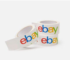 1 Rolls eBay Branded Logo BOPP Shipping Tape | 100yards x 2″ New Sealed