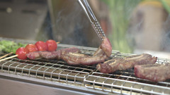 Yakitori Kushiyaki Charcoal Grill, Japanese Cooking Binchotan, Robata bbq 24″
