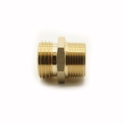 1-1/2 Inch Male NH/NST x 1-1/2 Inch Male NPSH Brass HEx Fire Hose Hydrant Adapte