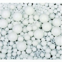 Polyoxymethylene(POM) White Solid Plastic Precision Bearing Ball Dia 2mm-44.45mm