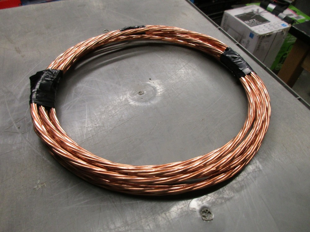 Southwire 15-Ft Stranded Soft Drawn Copper Bare Wire 4 AWG Ground