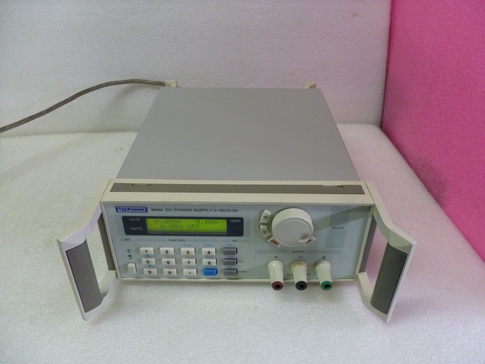 TEKPOWER 3644A DC POWER SUPPLY 0-18V/0-5A