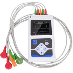 3 Channel Dynamic EKG Holter 24 Hours with PC Software ECG Holter
