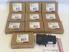 (10) Square D HOM120PDF 120V 20A 1P (10) Circuit Breakers *US SELLER* NEW IN BOX