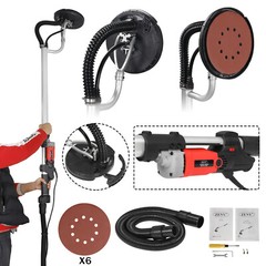 New 800W Drywall Sander Electric Adjustable Variable Speed Dry Wall Sanding