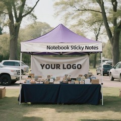 Custom Tent Banner and Valance with Logo Customize fit for Canopy Tent 10x10ft