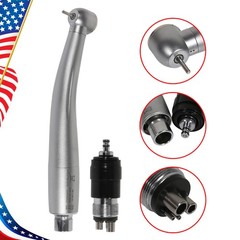 10 PCS NSK Style Dental High Speed Turbine Handpiece with Quick Coupler 4Hole M4