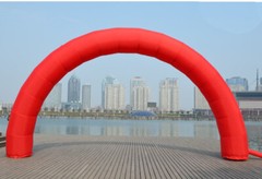 Red Advertising Arch 20X10ft Color 19.69ft Business Activity
