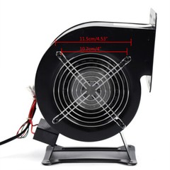 110V 120W Small Centrifugal 196CFM Flange Blower Fan 2600r/min Durable Equipment