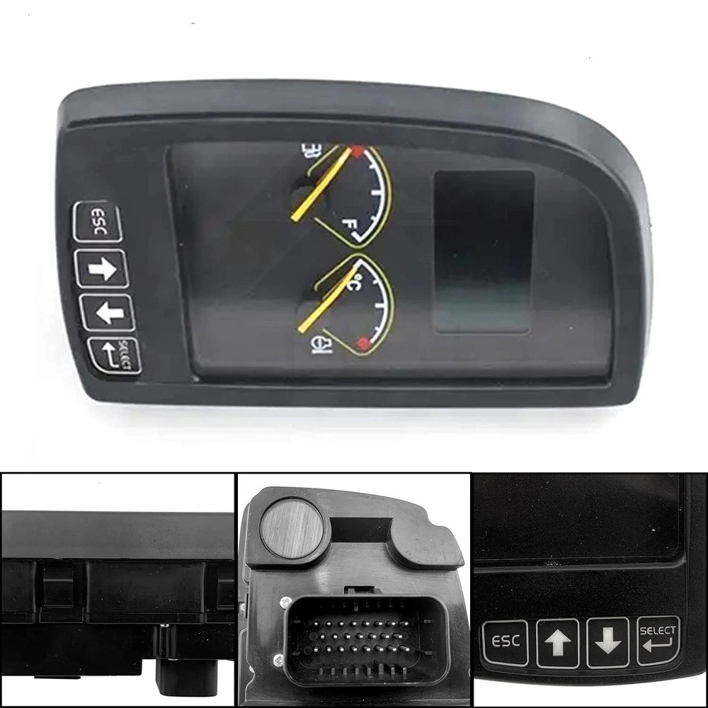 Monitor Display Panel 15197146 for Volvo EC55C EC60C EC80D ECR88 EW60C Excavator