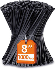 Large Zip Ties 36 Inch (50 Pack), Long Zip Ties Heavy Duty with 250 Lb Tensile S