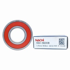2PACK NACHI 6004-2NSE9CM 20X42X12MM Double Rubber Seal Bearings 6004-2RS 6004RS