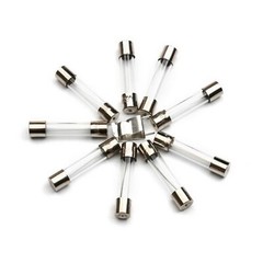 6x30mm 72 Car Boat Quick Blow Glass Tube Fuse Assorted Kit Fast-blow Glass Fuses