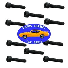 Holo-Krome M6-1 x 30mm Socket Head Cap Screw Black Finish USA Chrysler 10pc #675