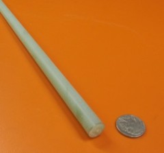Phenolic Micarta G10FR4 Rods .500 (1/2″) Diameter x 24″ Long