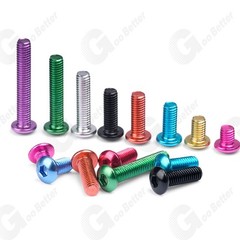 M3 M4 M5 M6 Aluminum Dome Head Socket Button Screws Hex Allen Bolts Coloured