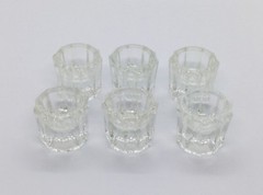 Glass Dappen Dishes – Clear Glass