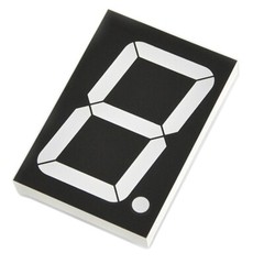 Red 5″ Seven 7 Segment Display Common Anode LED Digital Number 1 Bit 10 pins DIP