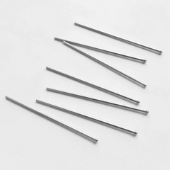 10pcs Dental Ball-Type Retainer J Clasp Oblique Clasps Bars 0.7/0.8/0.9/1.0mm