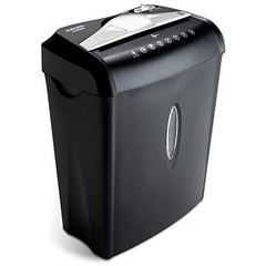 Paper Shredder 8 Sheet Cross Cut Credit Card 3.7 Gallon Wastebasket LED