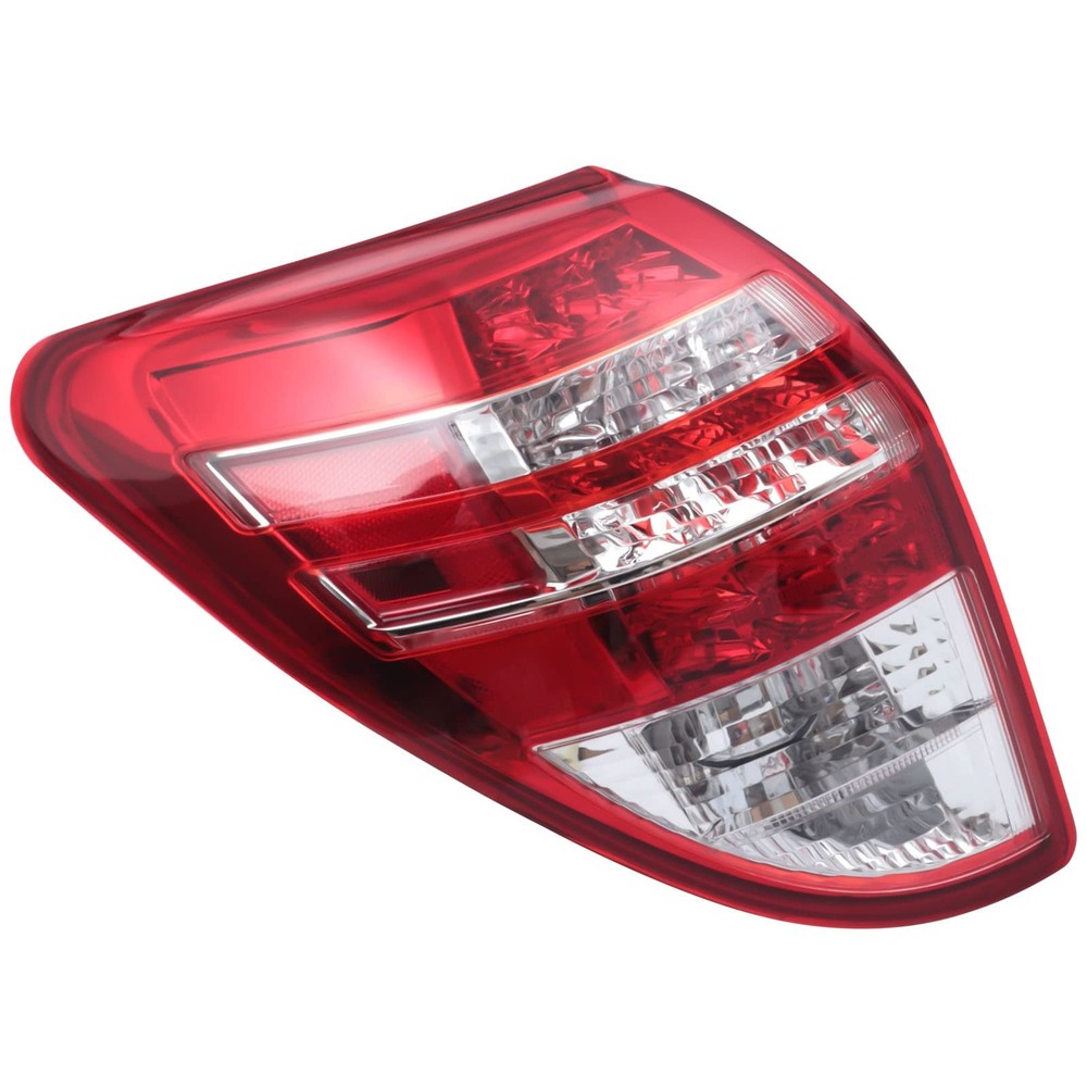 2009-2012 Toyota RAV4 Left Driver Tail Light Halogen Clear Lens Red 8156142130